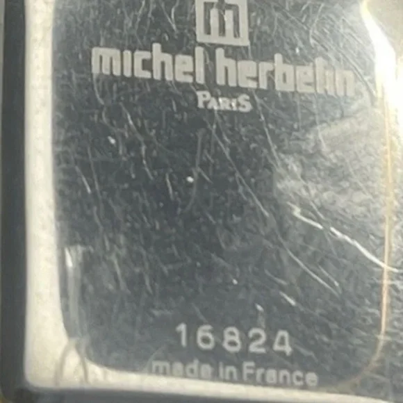 Ladies Michel Herbelin Wristwatch Lizard Grain Strap France